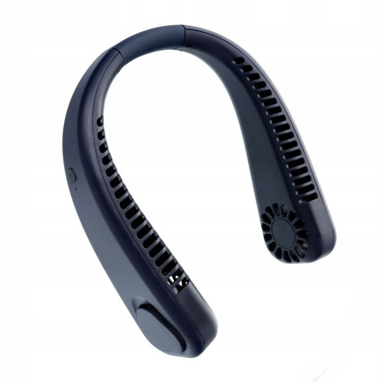 Ventilator portabil pentru gat, Zola, fara fir,  flexibil, 3 viteze, reincarcabil,  20.35 X 18.45 x 5.73 cm, albastru Ventilator portabil pentru gat, Zola, fara fir,  flexibil, 3 viteze, reincarcabil,  20.35 X 18.45 x 5.73 cm, albastru